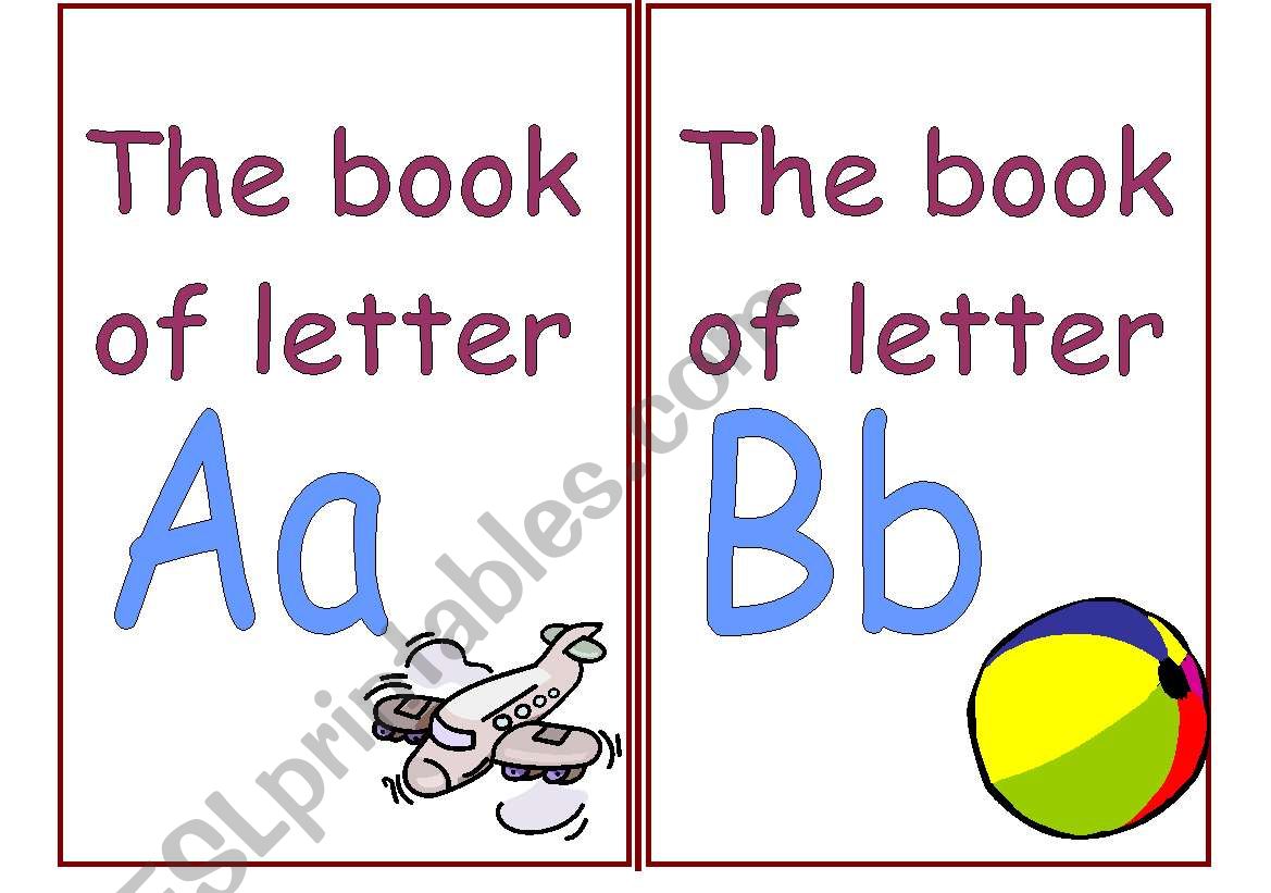 alphabet cover A-F worksheet