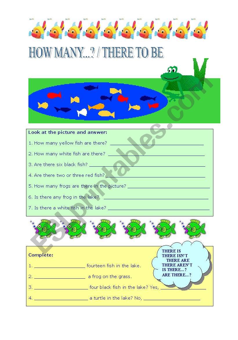 How many...? worksheet