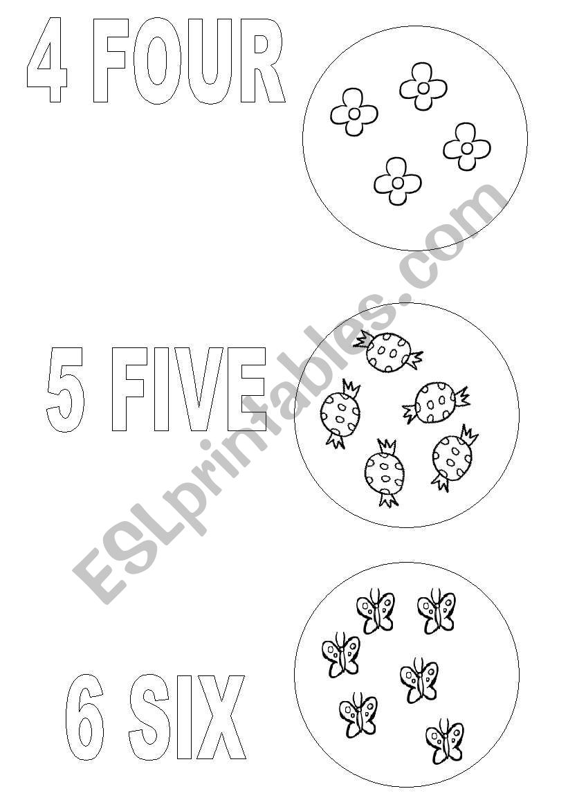 numbers worksheet