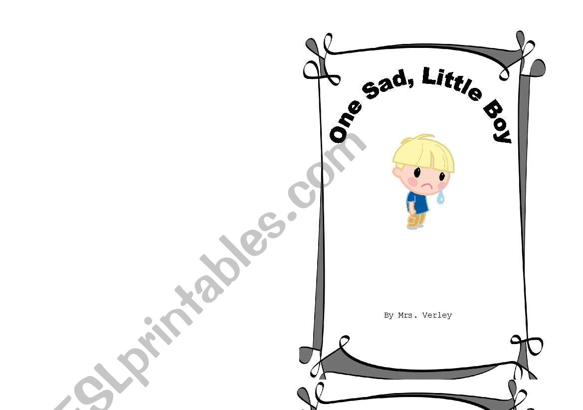 One Sad, Little Boy worksheet