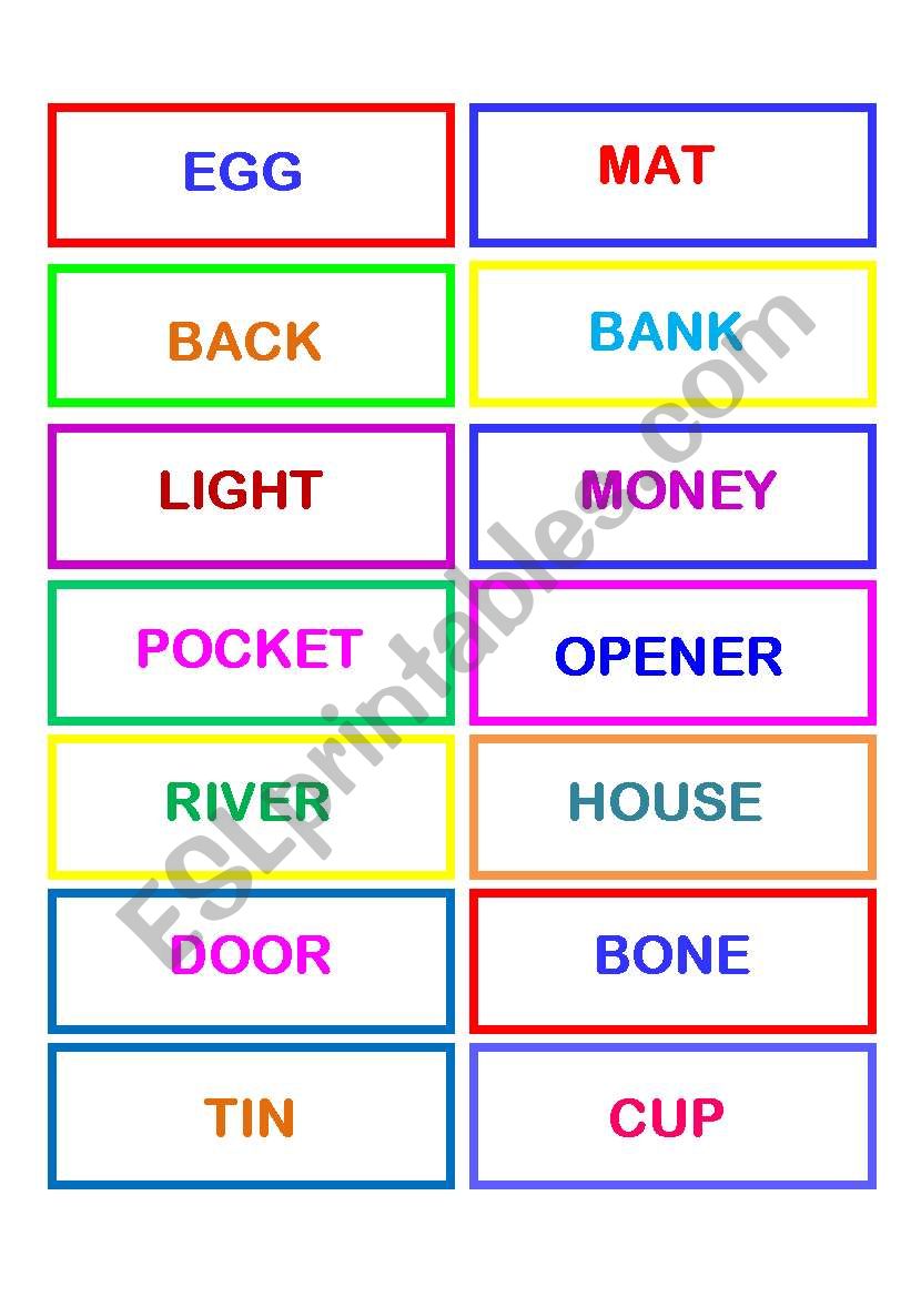 Compounds worksheet