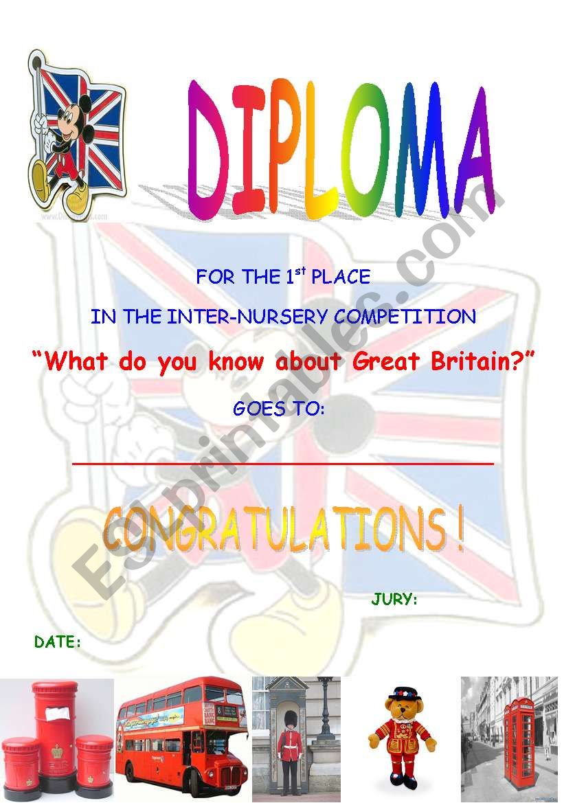 diploma  worksheet