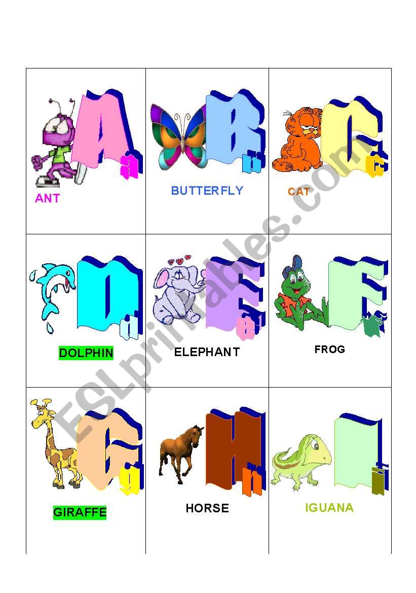 the alphabet -n1 worksheet