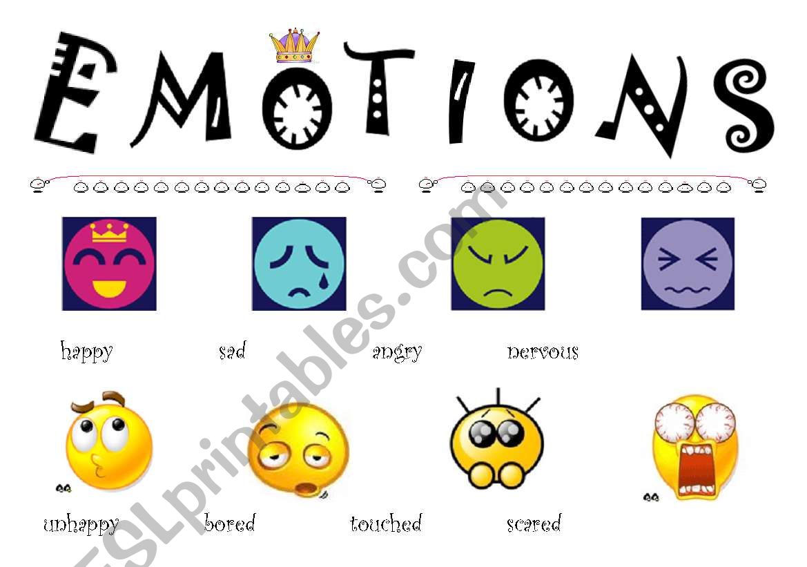 EMITIONS worksheet