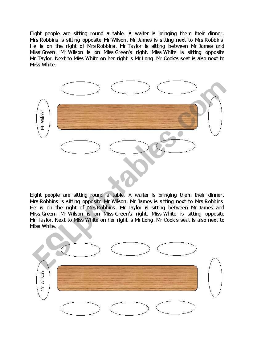 Puzzle worksheet