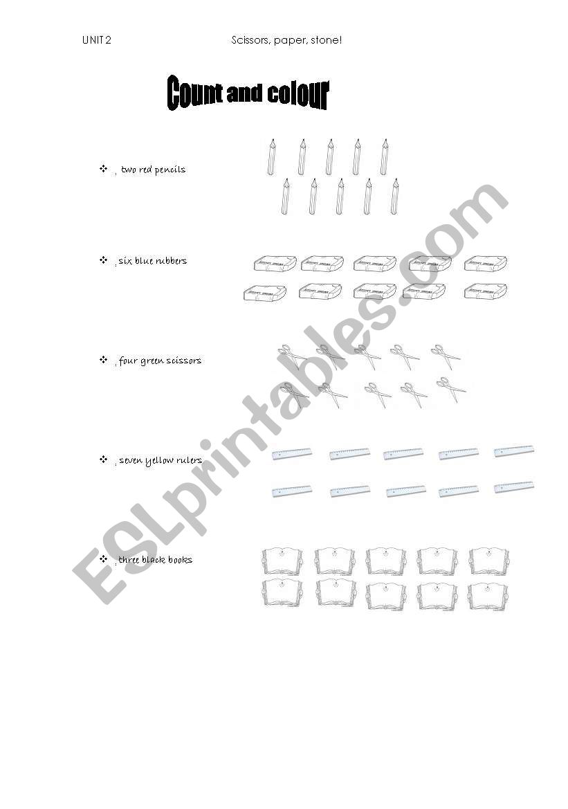 count and colour worksheet