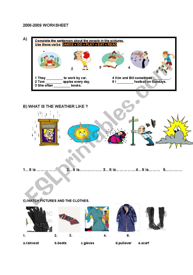 worksheey worksheet