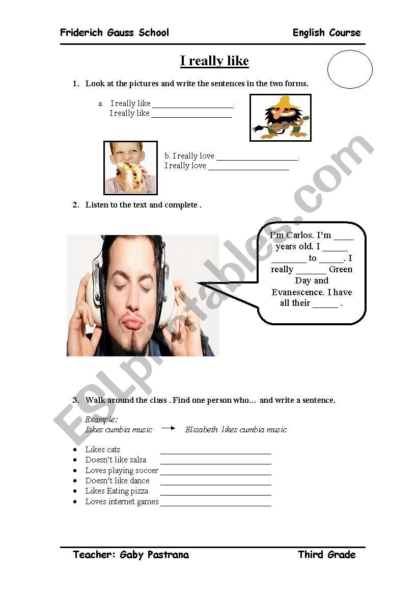 I really like  worksheet