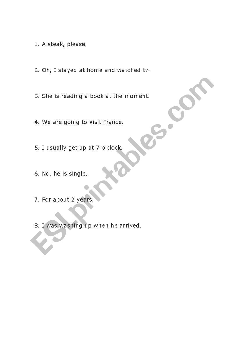 Simple introductions and greetings