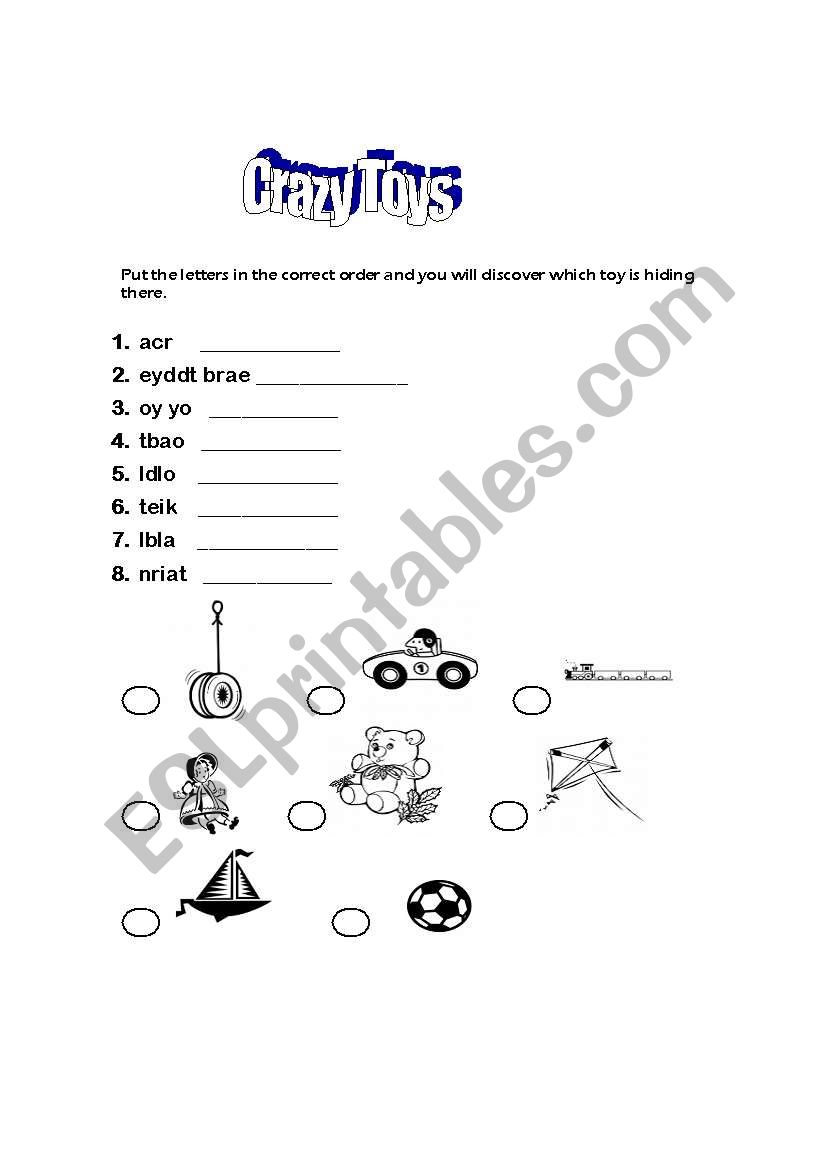 letter order worksheet