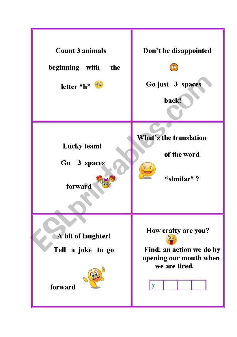 Boardgame_1 worksheet