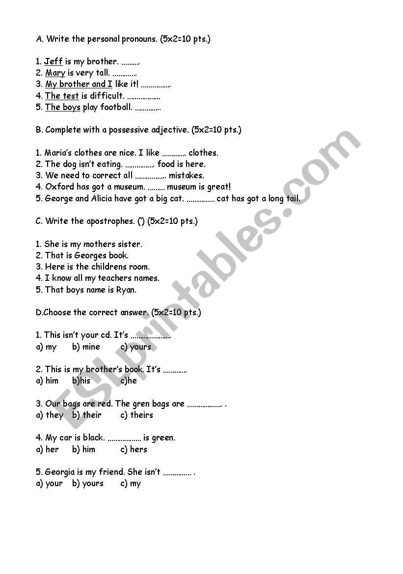 Worksheet worksheet