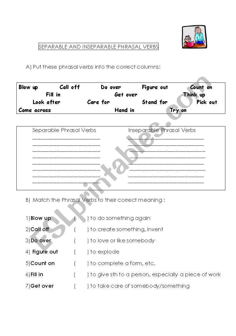english-worksheets-separable-and-inseparable-phrasal-verbs