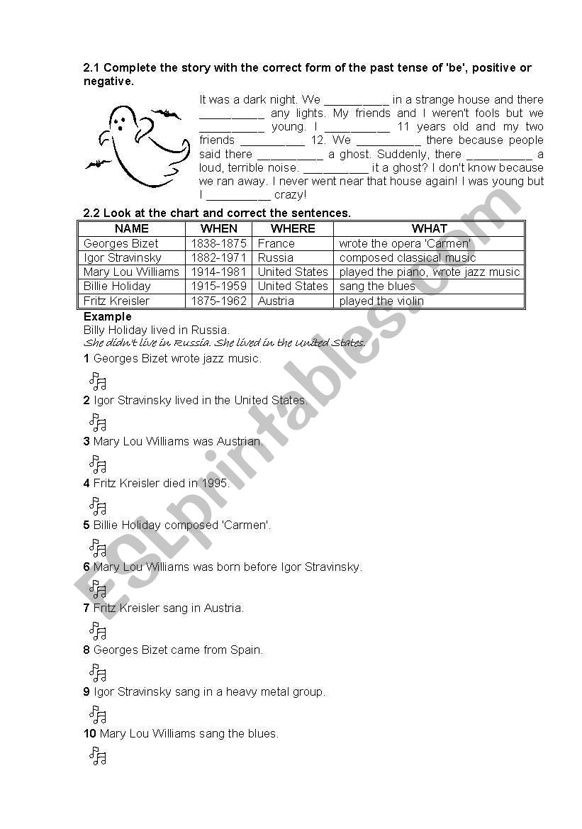 Past Simple for New Hotline Elementary