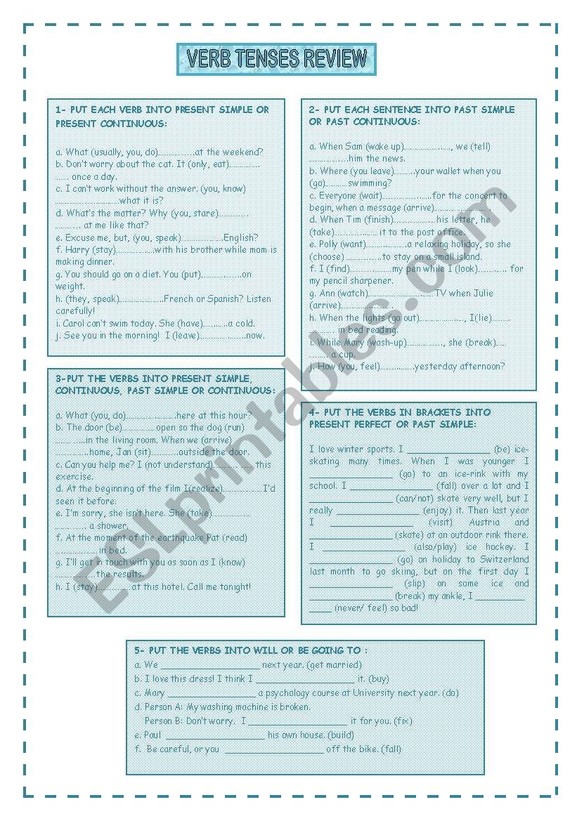 verb-tenses-review-esl-worksheet-by-neusferris