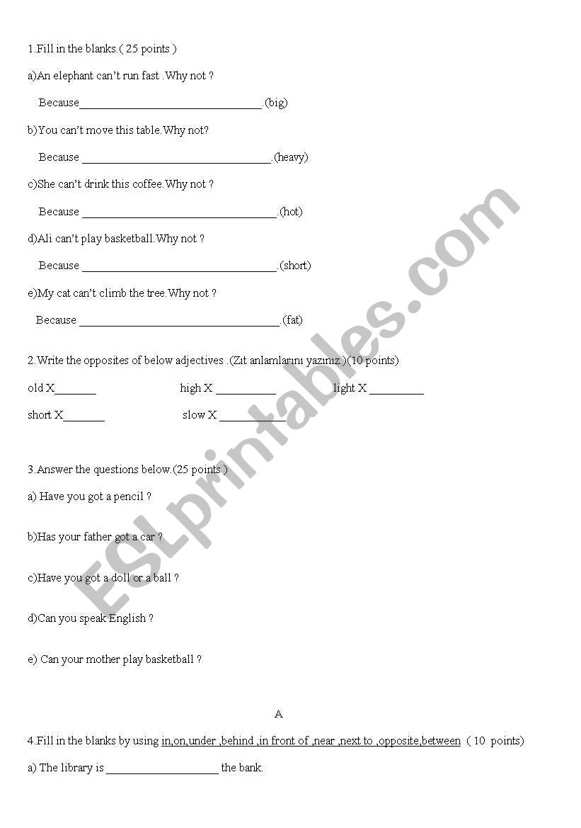 present tense review worksheet