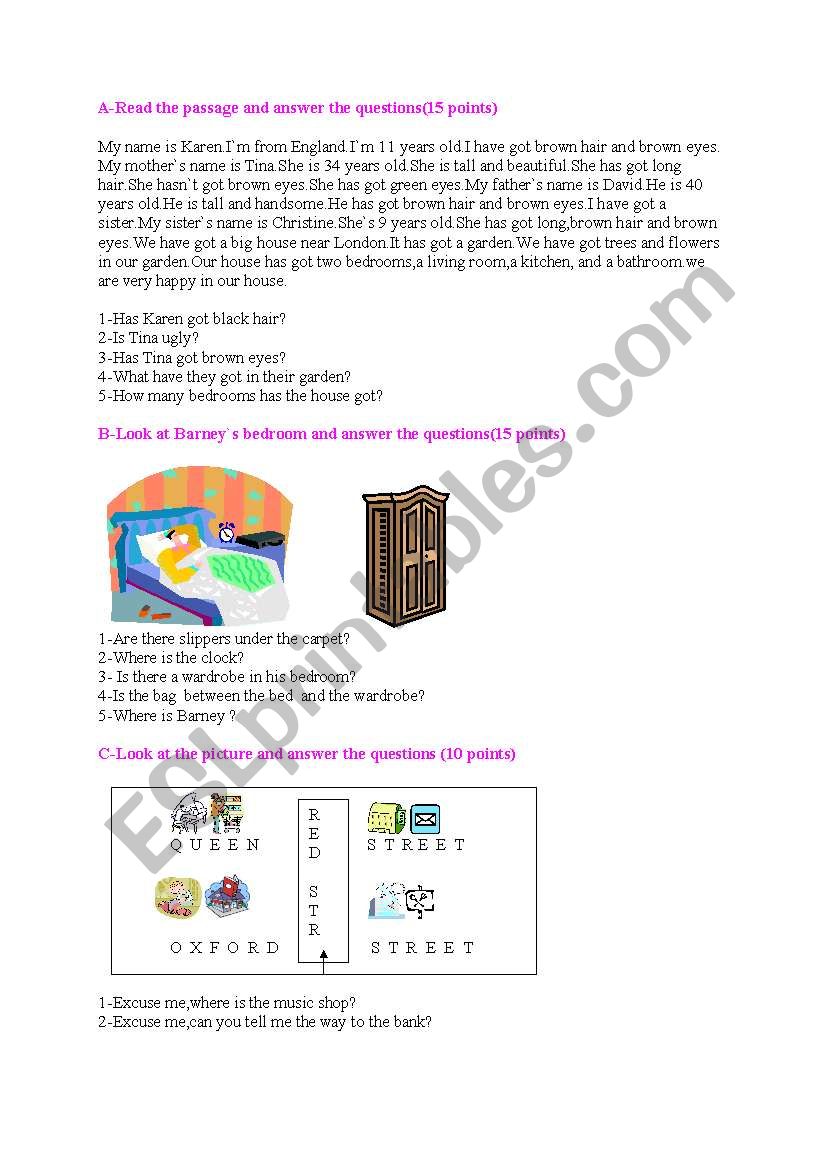 present tense exercise worksheet