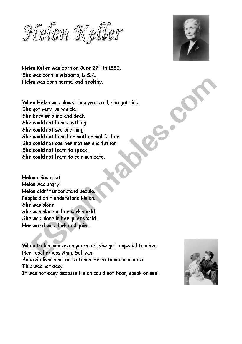 helen-keller-7-pages-esl-worksheet-by-debbiem