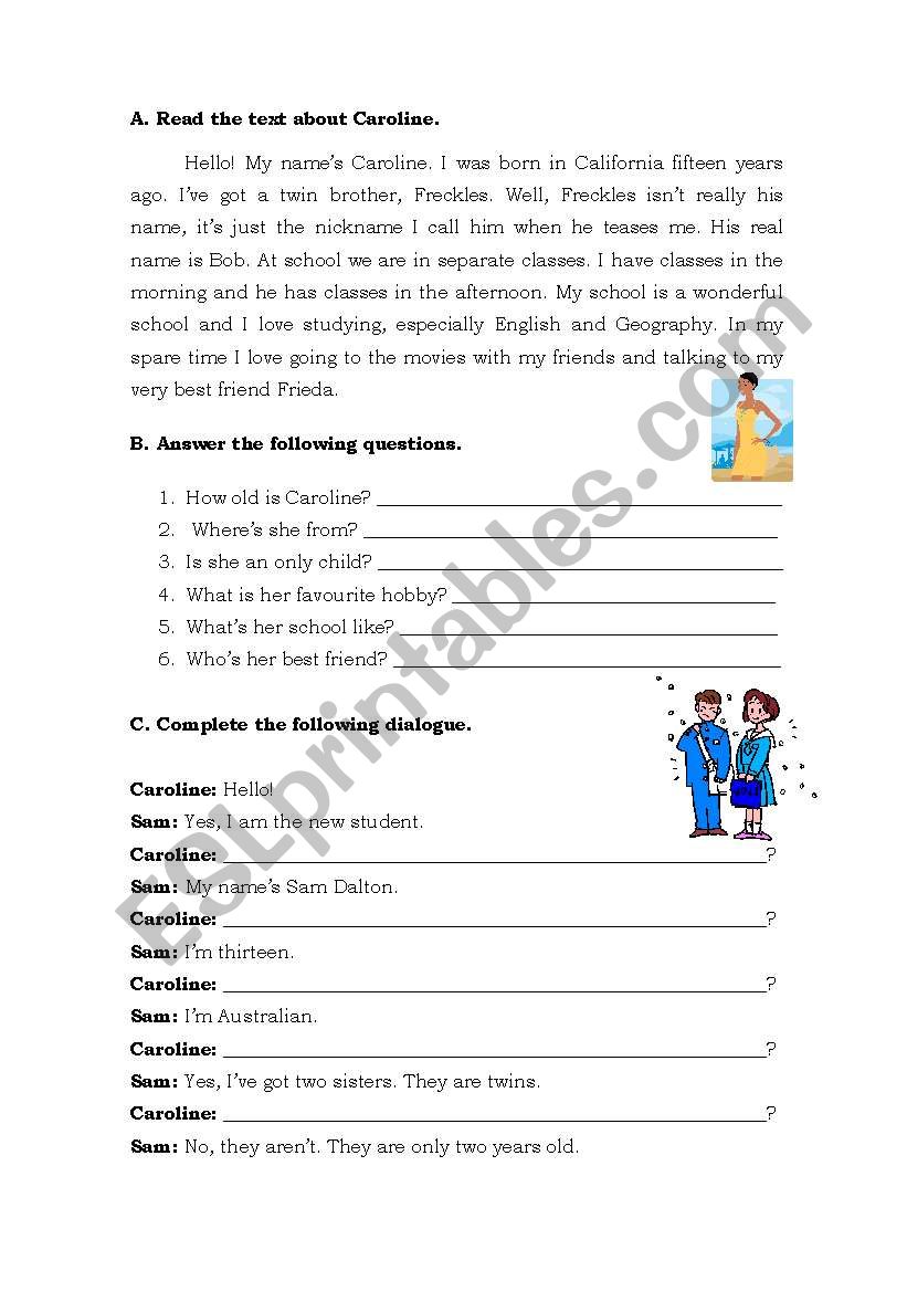 English Test_2 worksheet