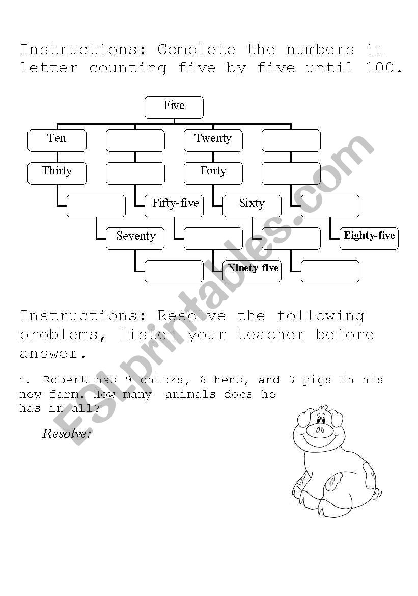 Numbers and different problems