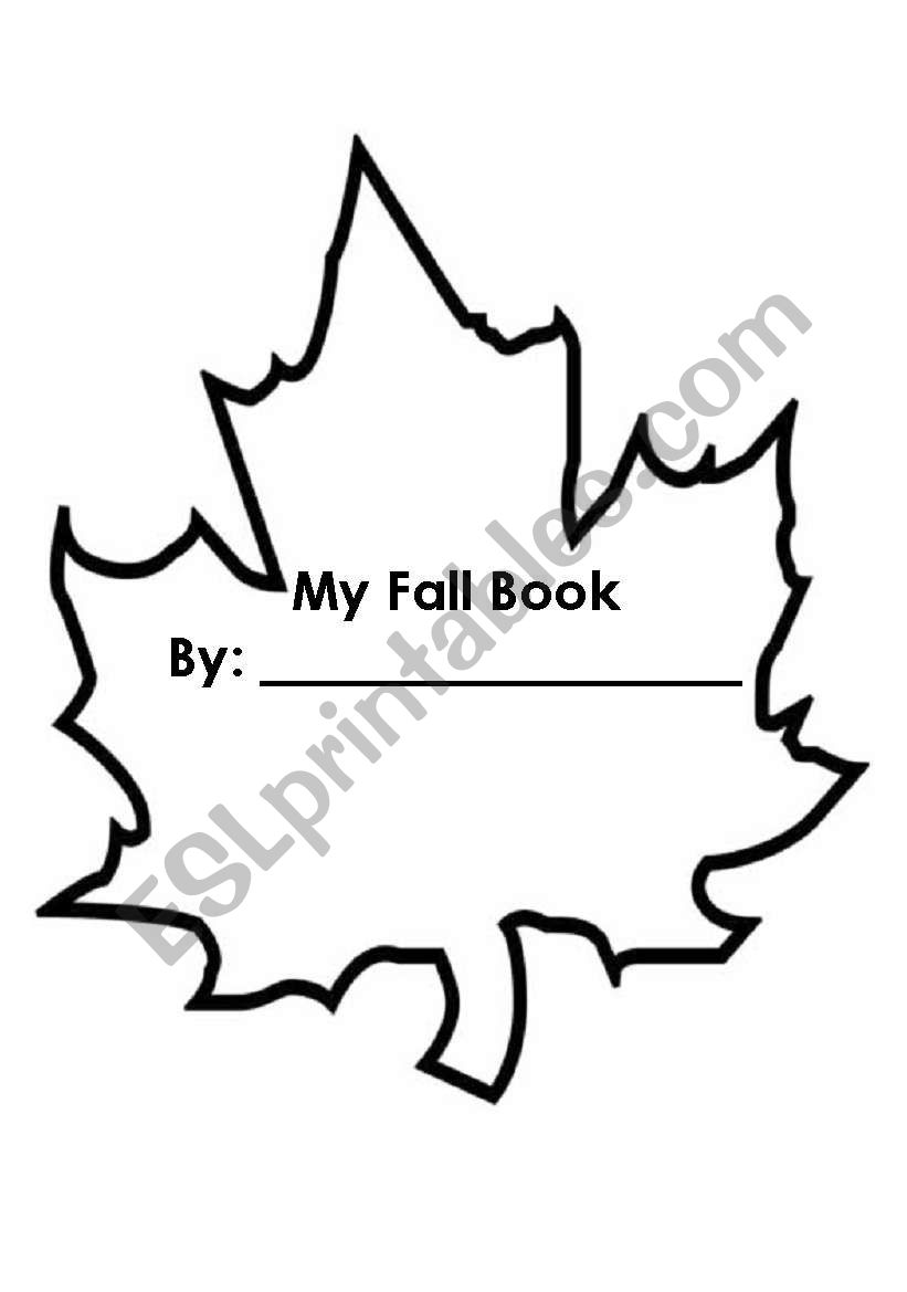 Fall Book worksheet