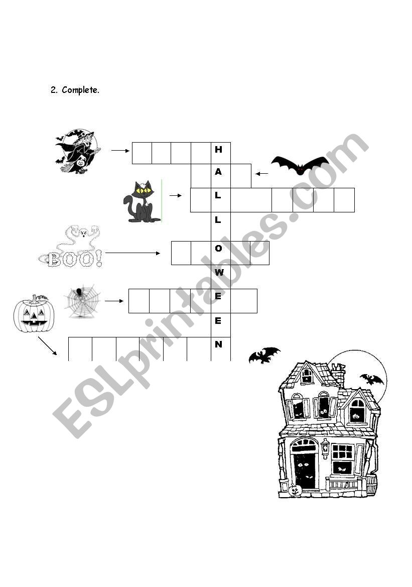 Halloween activity for kids - page 2