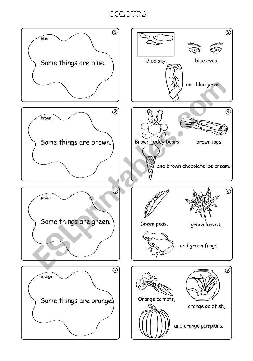 Colours Worksheet worksheet