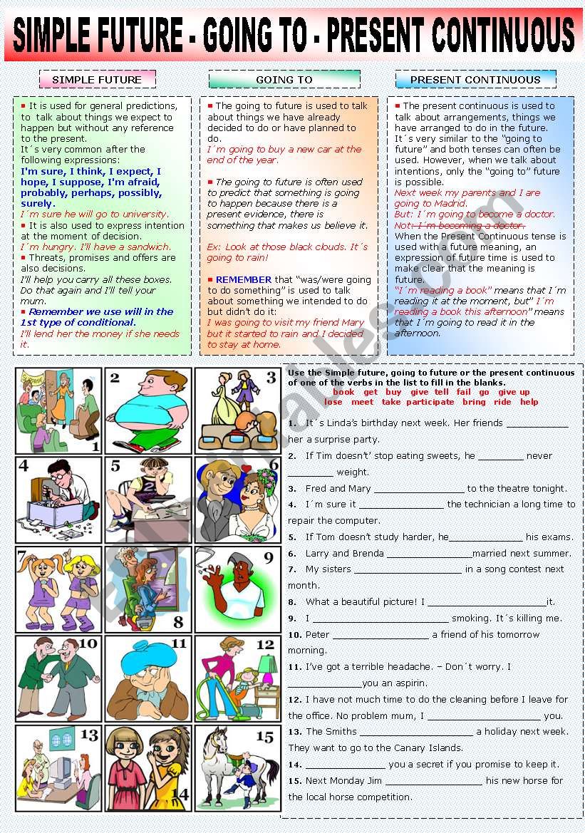 simple-future-going-to-present-continuous-esl-worksheet-by-katiana