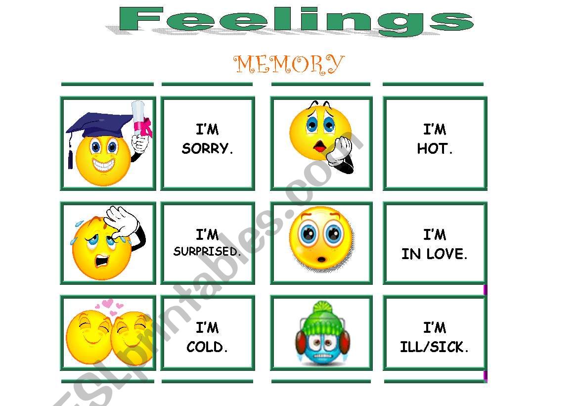 feelings memory very complete !!!!!!! 3/3