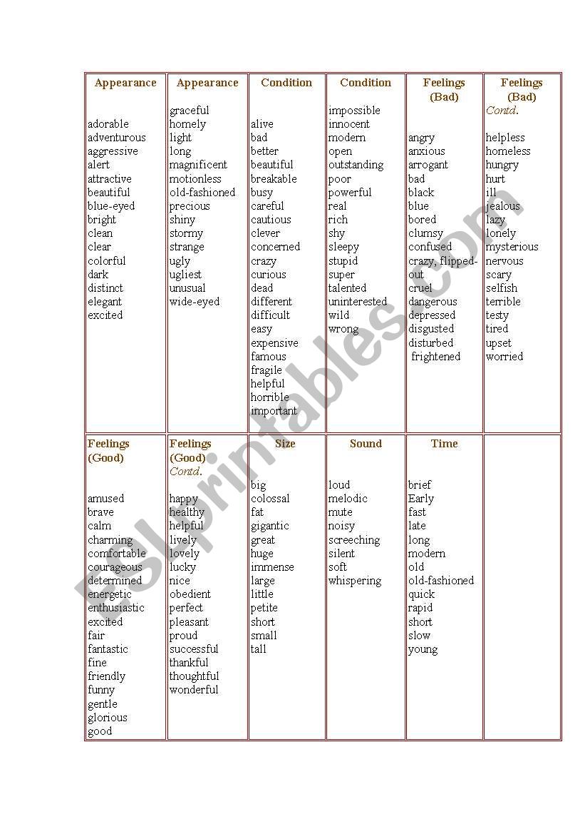 adjective-list-esl-worksheet-by-domi-mic