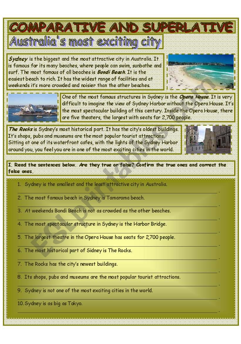 AUSTRALIAÂ´S MOST EXCITING CITY!