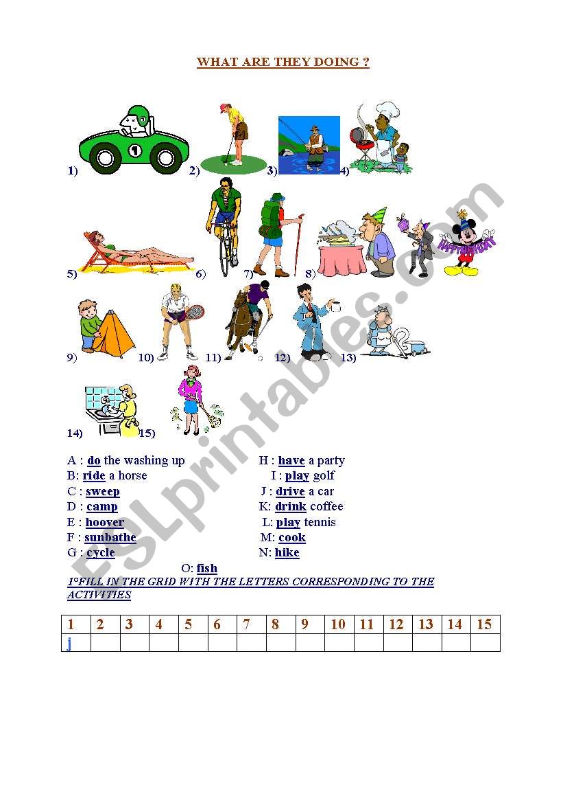 the preterite worksheet