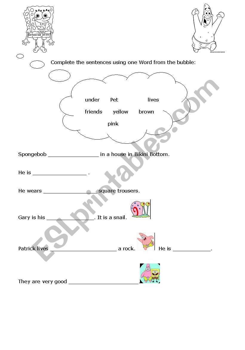 Reading Comprehension worksheet