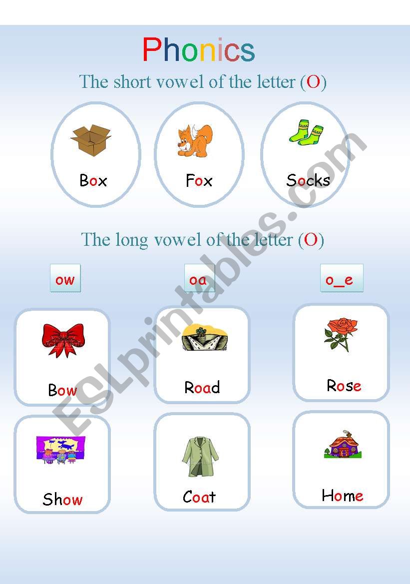 Phonics1 worksheet