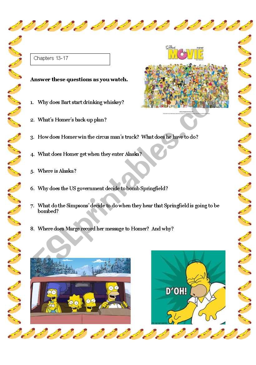 The Simpsons Movie Chapters 14-17