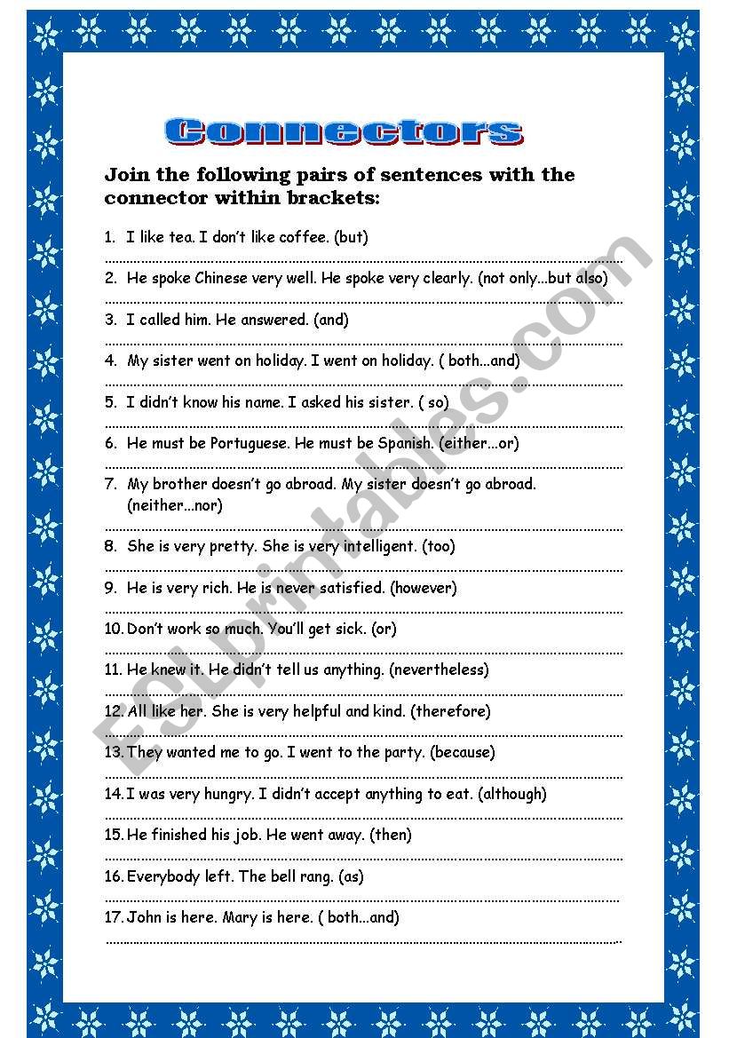 joining-sentences-using-connectors-esl-worksheet-by-ticas