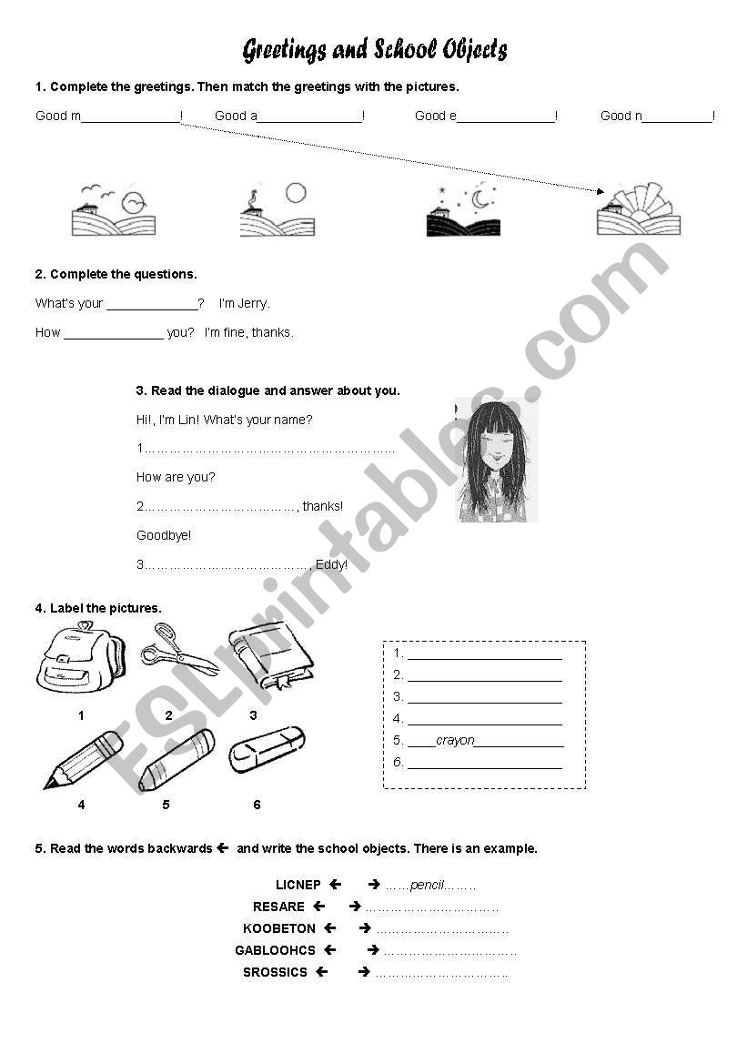 PHOTOCOPIABLE worksheet