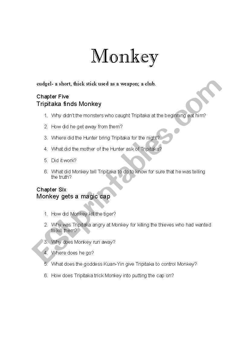 Monkey: Journey to the West Chapters 5 and 6