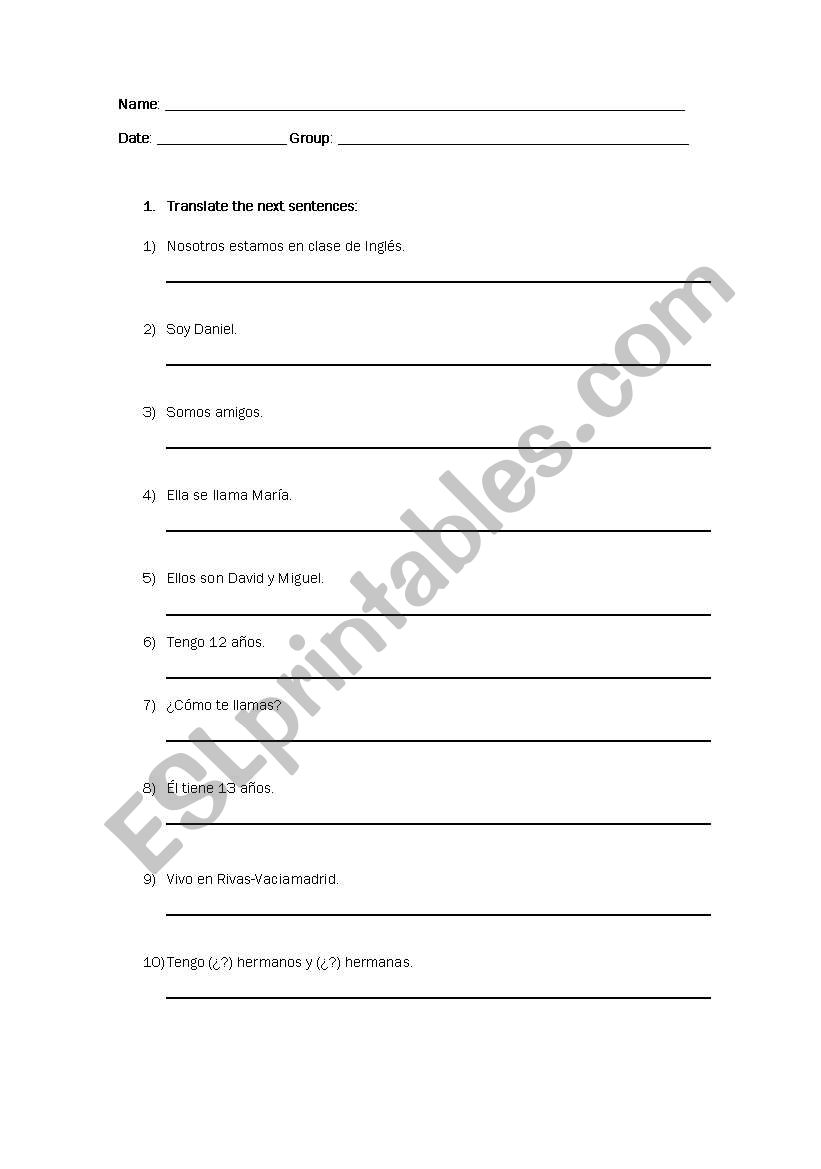 Whats your name?? worksheet