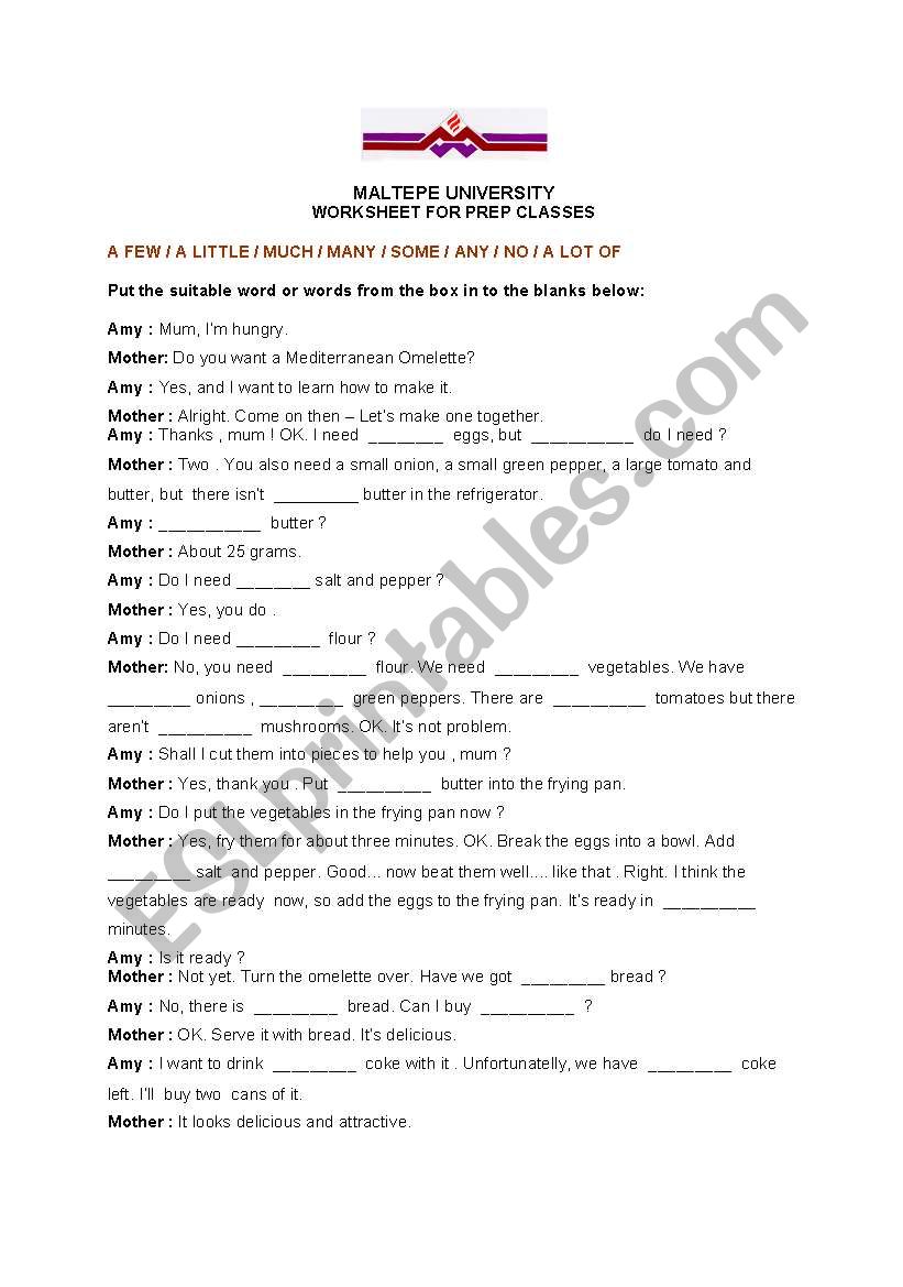quantifiers worksheet