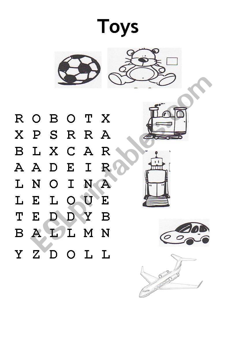 toys worksheet