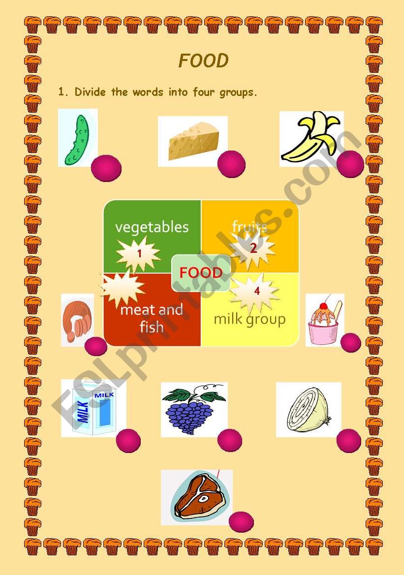 Food worksheet