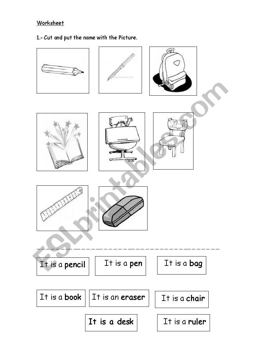 schoolthings worksheet