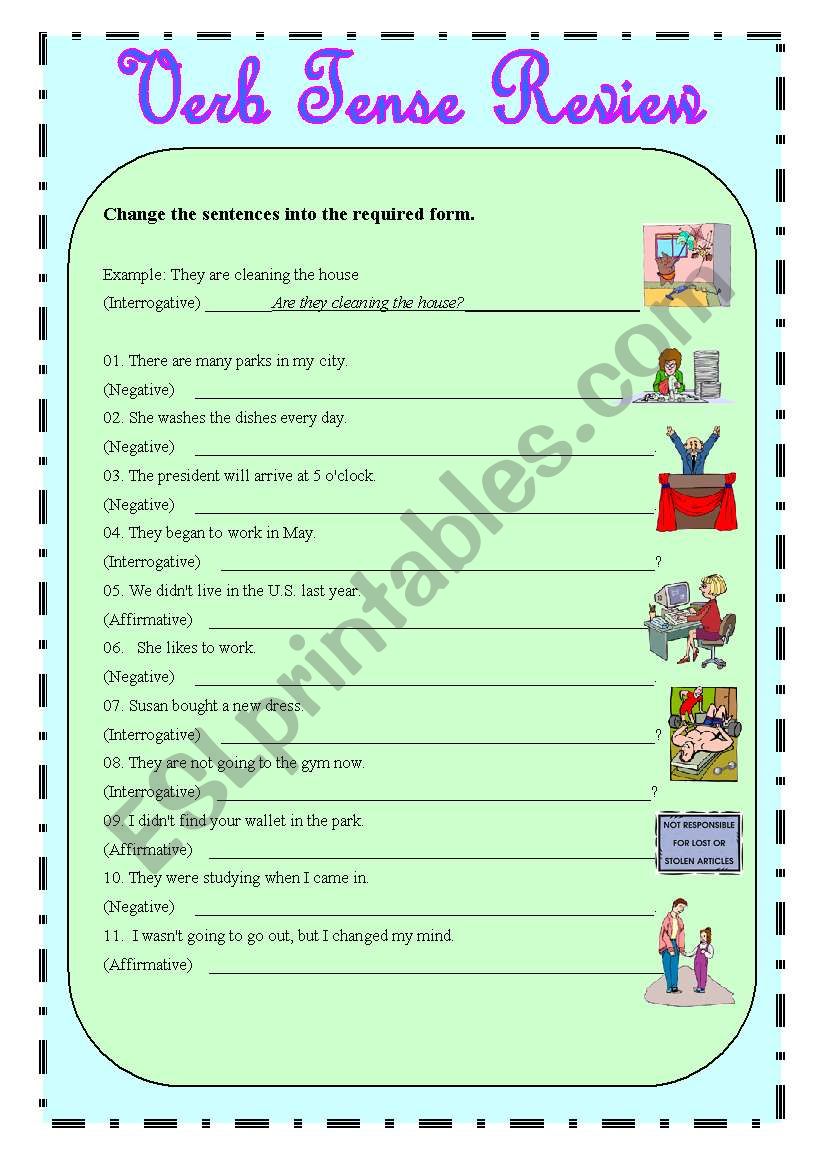 verb-tense-review-esl-worksheet-by-pauloloy