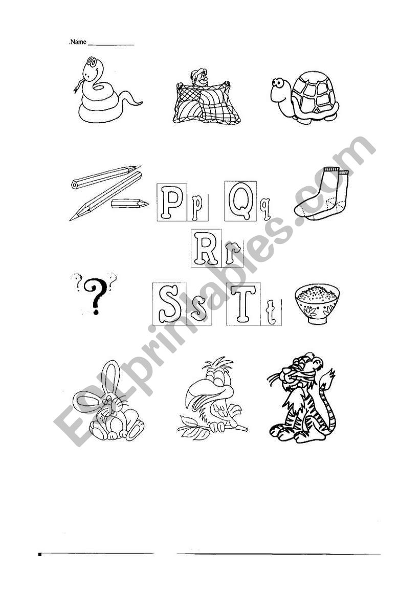 alphabet worksheet worksheet