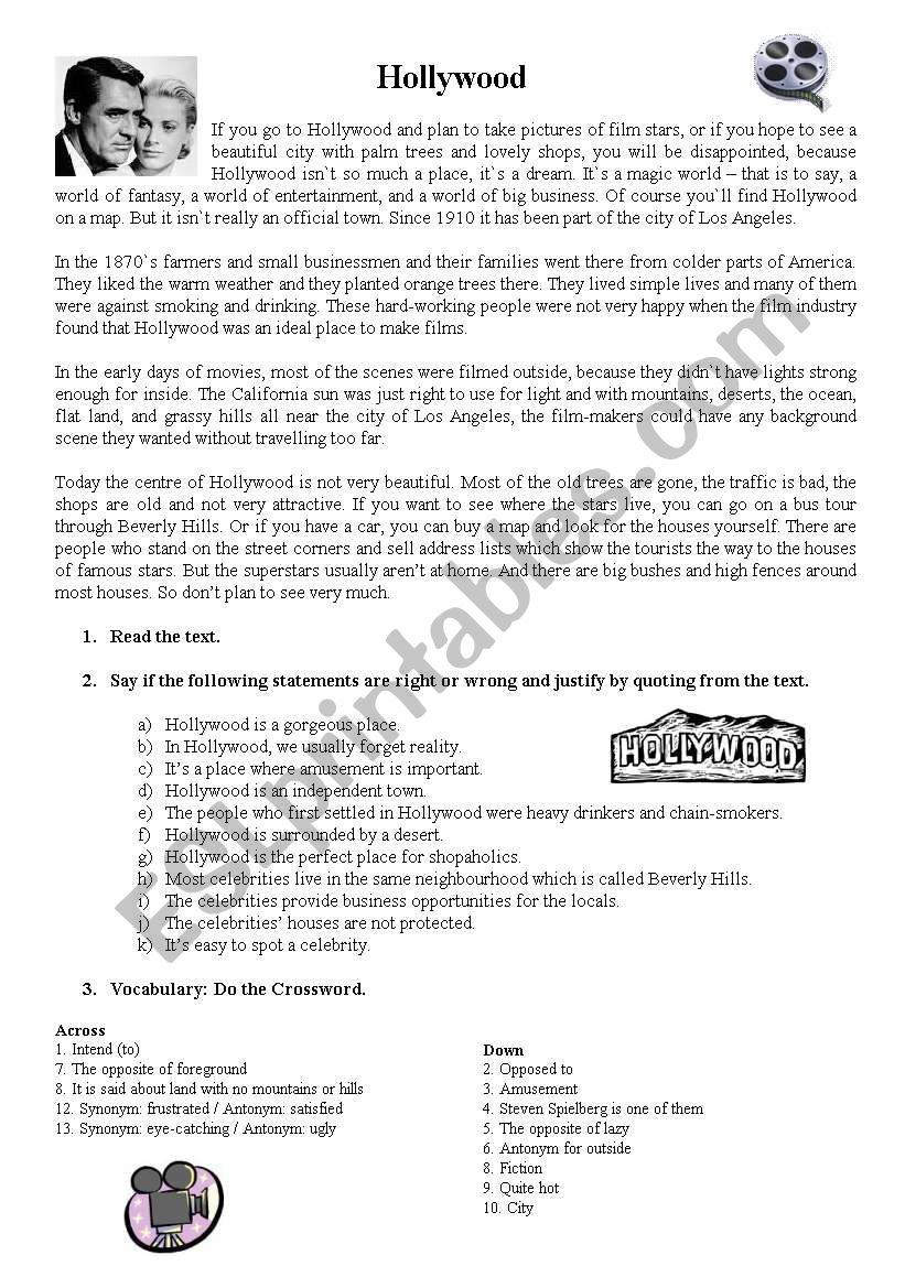 hollywood-reading-comprehension-esl-worksheet-by-i-love-english