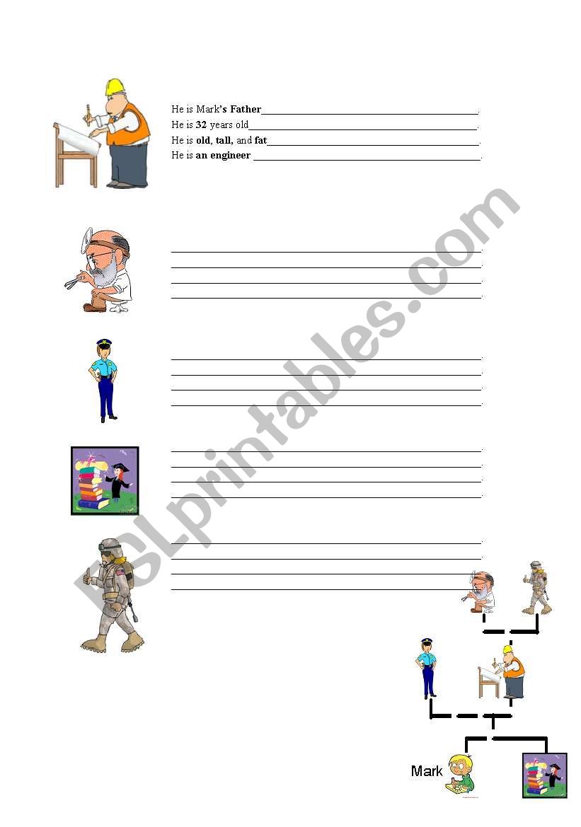 Describing People worksheet