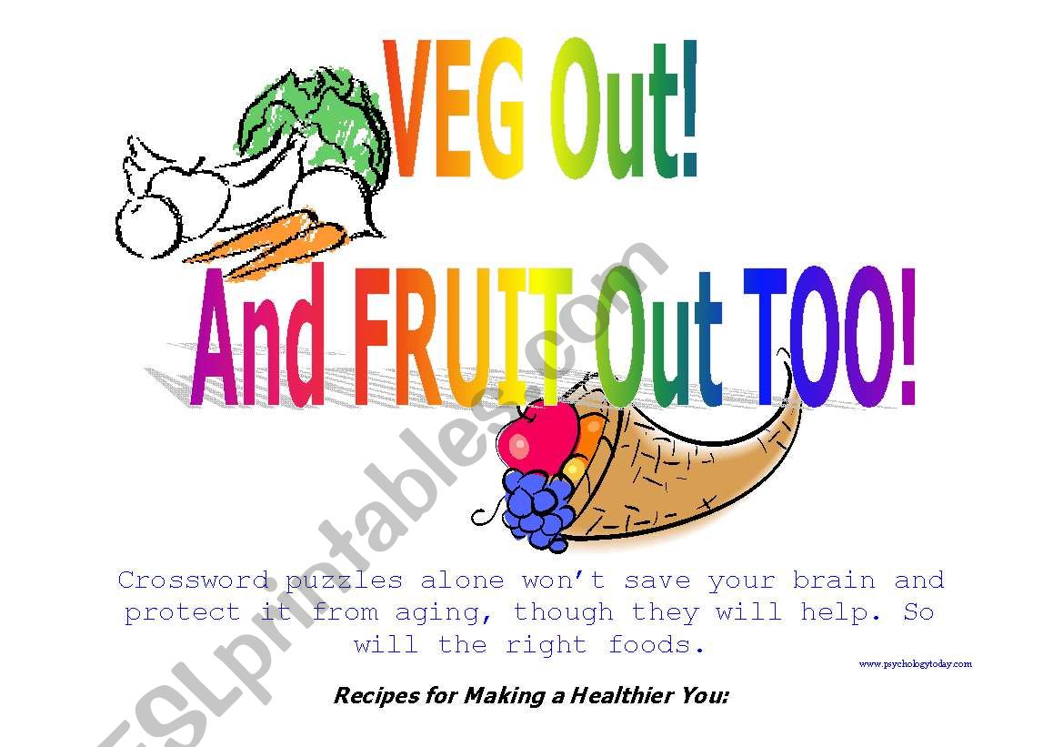 nutrition cooking out worksheet