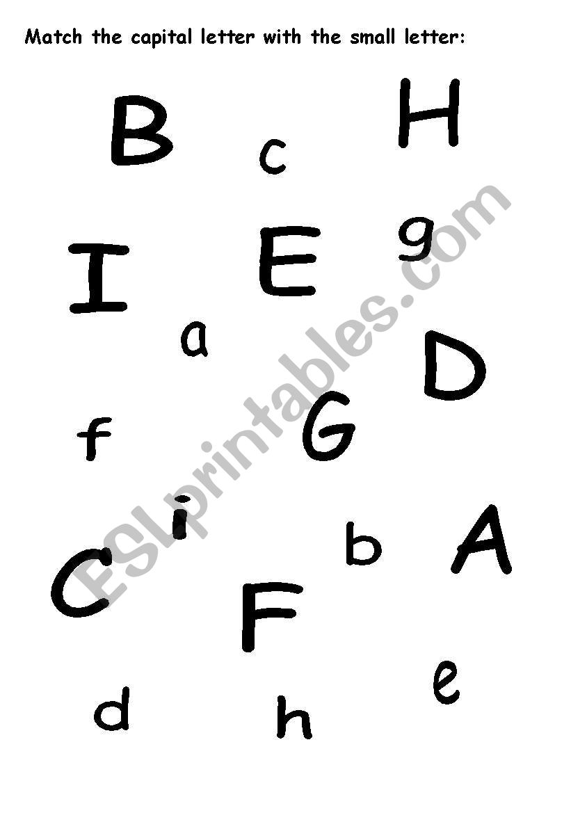 Alphabet worksheet