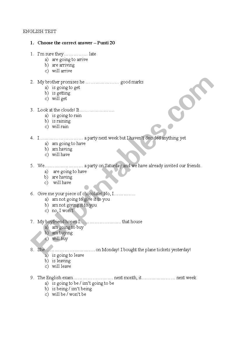 FutureForms worksheet